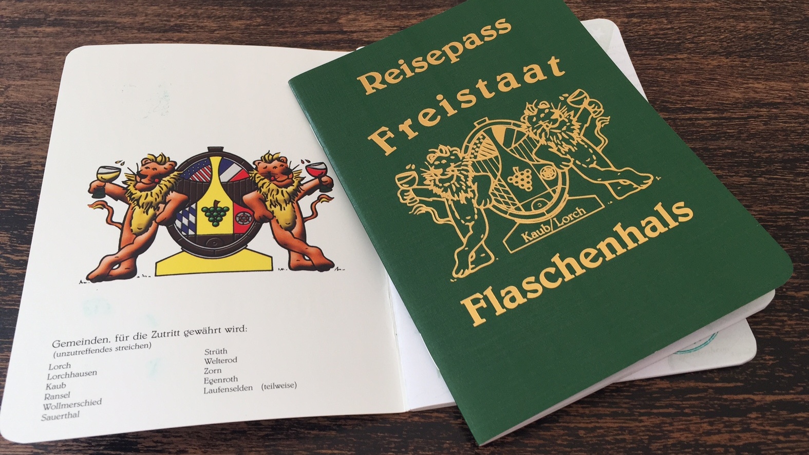 Werden Sie Ehrenbürger im Freistaat Flaschenhals!